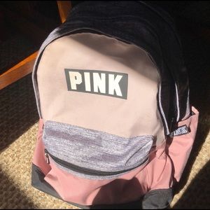 Pink backpack